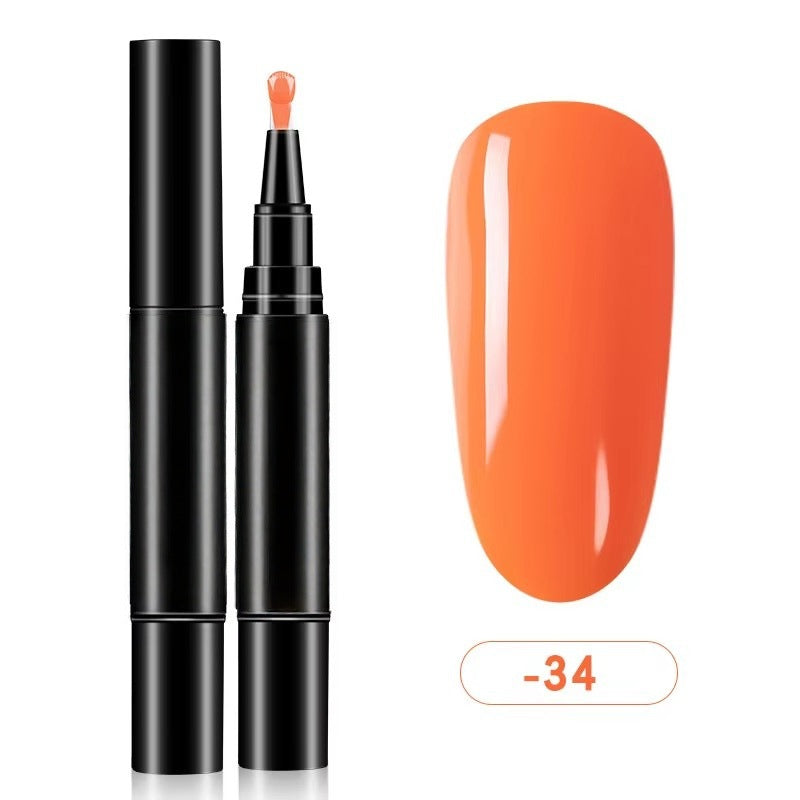 🍂💅Nail gel pen in one step